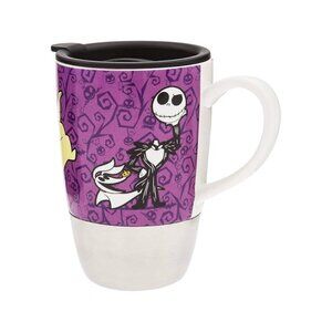 Disney Store Nightmare Before Christmas Jack Sally Oogie Boogie Zero Travel Mug